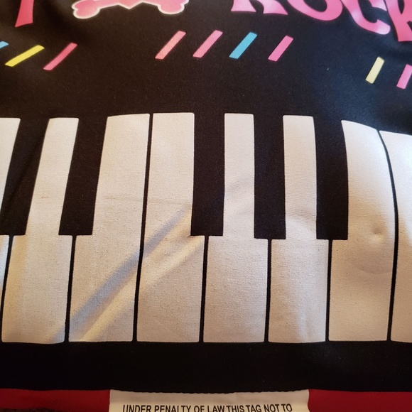 Piano Music Keys Throw Pillow - Picture 2 of 6